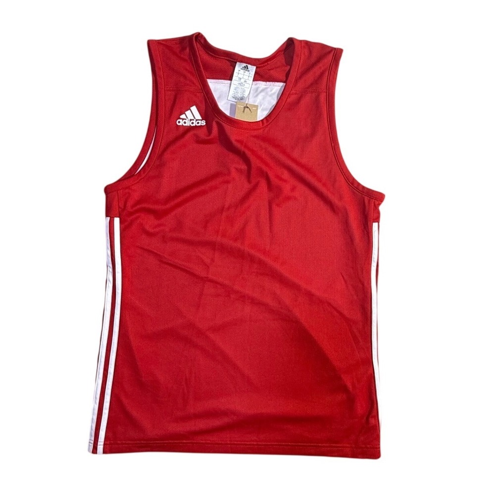 Adidas 3G‎ Speed Reversible Basketball Jersey Mens Large Red White NEW-2045